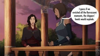 Illustration for article titled Legend Of Korra Does A Clip Show And Decides To Make Fun Of Itself